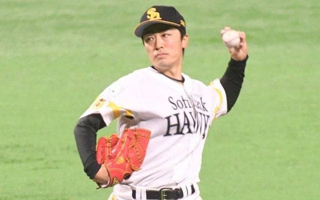 鷹・和田毅、球団史上初の40代複数勝利達成　アクシデントで6回途中降板も1失点好投