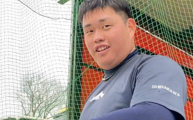 打球速度は“MLB”級の170キロ超　豪快スイング見せる大学1年生が目指す先