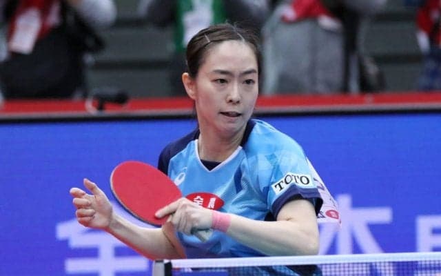 石川佳純、背中の痛みで大事を取り棄権＜卓球・ビッグトーナメント＞