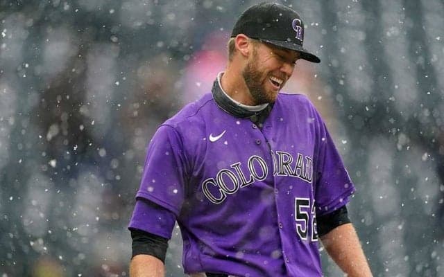 【MLB】ボールが見えない？　猛雪と“同化した158km”に米驚愕「打てません」「不公平だ」