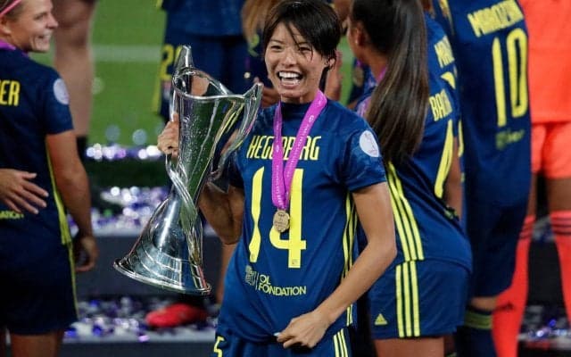 なでしこDF熊谷紗希が8シーズン過ごしたリヨンをシーズン終了後に退団、リーグ7回、女子CL5回優勝