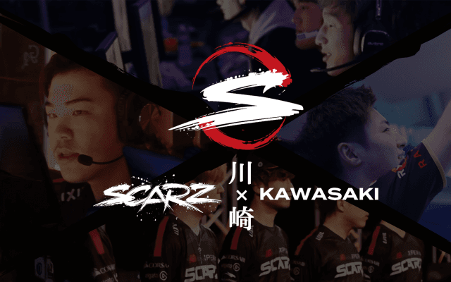 Jay選手やFantom選手らが所属するeスポーツチームSCARZが神奈川県川崎市をホームタウンに制定