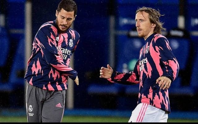 モドリッチ＆アザールが復帰!　マドリーがベティス戦招集メンバー発表