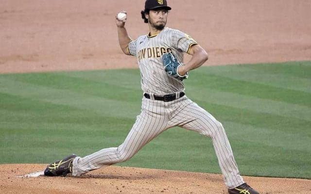 【MLB】ダルビッシュ、5回まで1失点の力投で勝利投手の権利　2戦連続カーショーと投げ合い