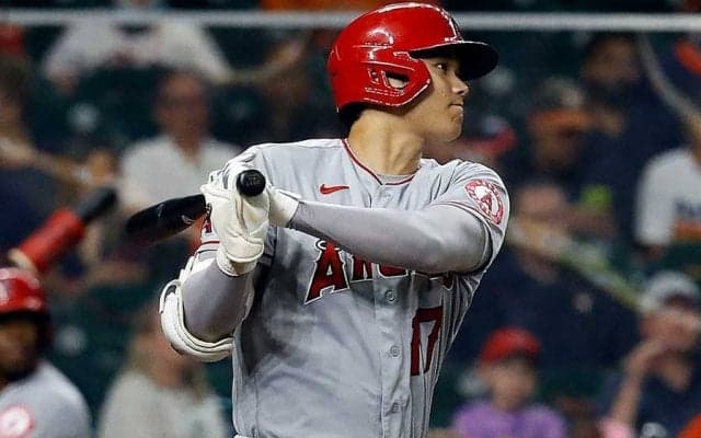 【MLB】大谷翔平、今季6度目マルチで打率.294に上昇も…　エ軍は延長10回逆転サヨナラ負け
