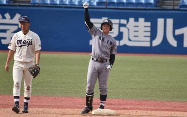 福井章吾の逆転打で慶大が勝利！明大は2戦連続毎回安打も及ばず【4/24 春季東京六大学野球 明治大学vs慶應義塾大学】