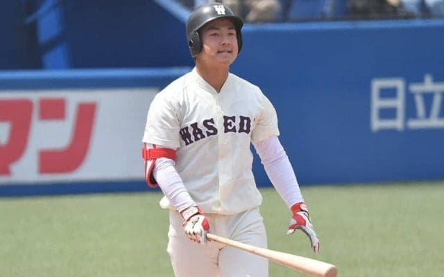【大学野球】「相当な選手になる」早大・小宮山監督も素質に惚れ込む1年生が神宮デビュー