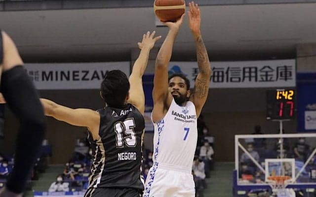 第2Qのリードから最終的に三河に勝利した島根…ビュフォードが26得点をマーク