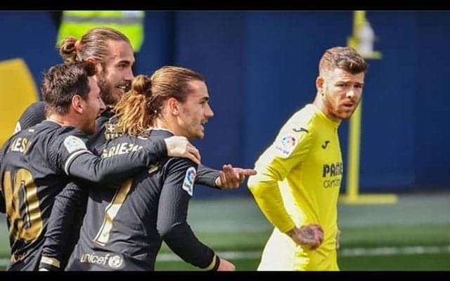 バルサが難敵ビジャレアルに逆転勝利...グリーズマンが華麗なループ含む２ゴールの活躍