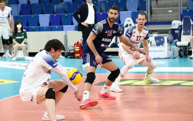 石川の今シーズンが終了 ミラノはプレーオフ5位決定戦・決勝で敗れる