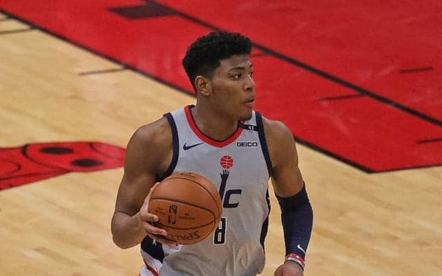 復帰初戦で13得点を挙げた八村塁…「序盤から気持ち良く行けた」