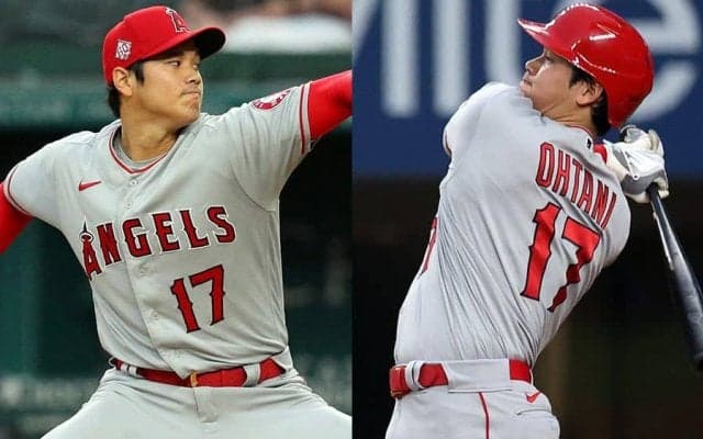 【MLB】大谷翔平、100年＆50年ぶりのW快挙　本塁打トップで先発登板＋ア投手で2安打3得点