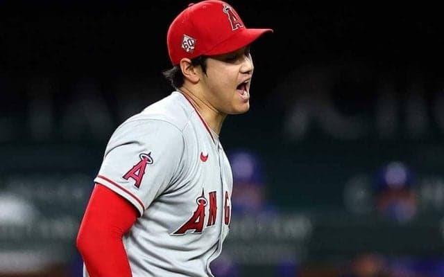 【MLB】大谷翔平、1072日ぶり白星に米実況席も大興奮　9Kで日本語「サンシン！」連発