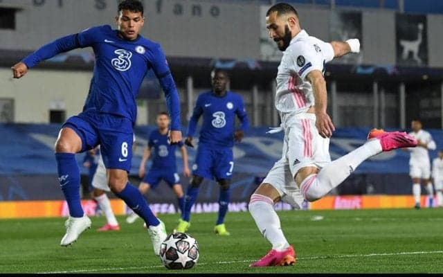 優勢チェルシーがアウェイゴールを獲得、レアル・マドリーはベンゼマ弾で何とかドロー《CL》