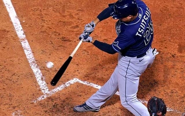 【MLB】筒香嘉智、155キロ撃ち二塁打　課題の剛速球を打ち返す2戦連続安打、打率.193