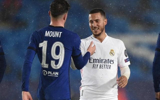 古巣との一戦を振り返るレアルMFアザール「友人と対戦するのはいつだって良いこと」