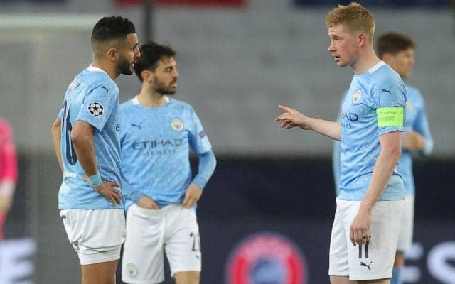 同点ゴールを決めたデ・ブライネ、逆転シーンのマフレズとの会話を明かす「僕が決められるかどうかを聞いてきた」