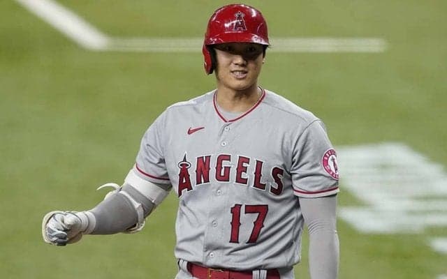 【MLB】大谷翔平、華麗に流し打ったフェン直二塁打に米記者注目「あと2.5cmで本塁打だった」