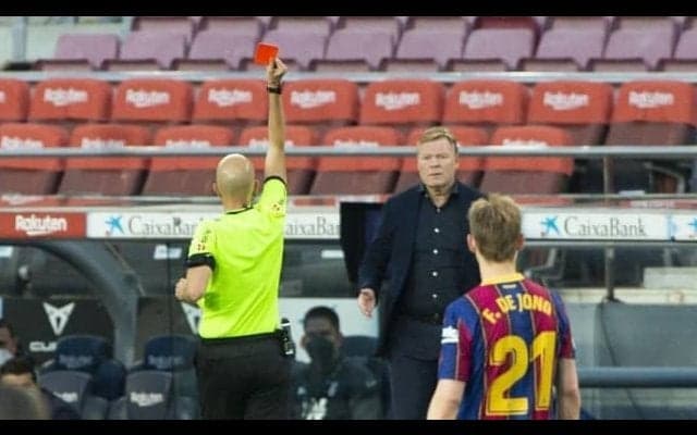 首位浮上逃したクーマン「痛恨の極みであり失望」...退場処分には「理解できない」