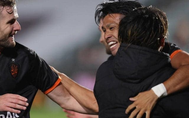 元日本代表FW工藤壮人が“らしい”移籍後初ゴールを記録、ブリスベン・ロアーのチームメイトも大喜び