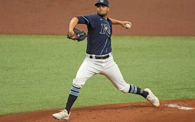 【MLB】163キロで横滑り　レイズ左腕“逃げる速球”に米ファン驚愕「何の魔術？」「打てない」