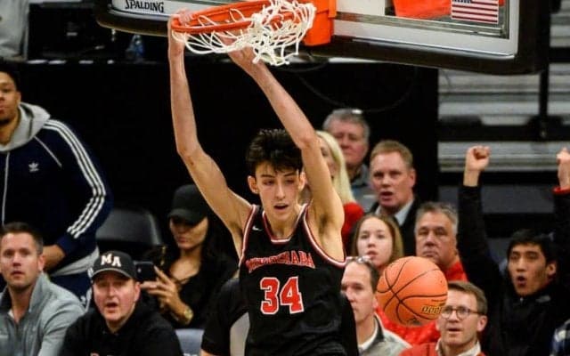 高校生全米ランク1位のチェット・ホルムグレンがゴンザガ大へ