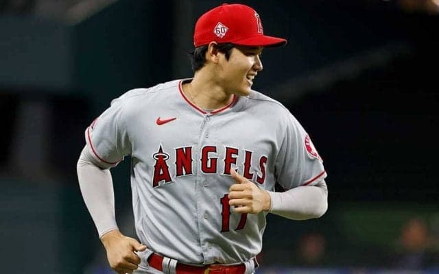 【MLB】大谷翔平、トップバッターで登場“SHO TIME壁紙”に米反響「イケてる写真」「熱い」