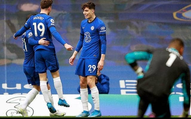 ハヴァーツ2発で快勝のチェルシーが連勝で4位キープ!　CLマドリー戦に大きな弾み《プレミアリーグ》