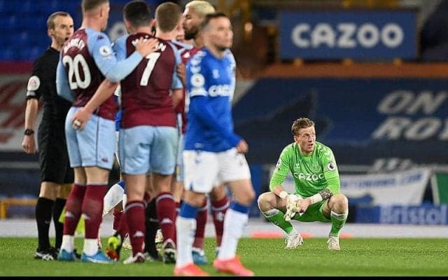 ビラに競り負けたエバートン、来季CL出場遠のく痛恨の勝ち点逸…《プレミアリーグ》