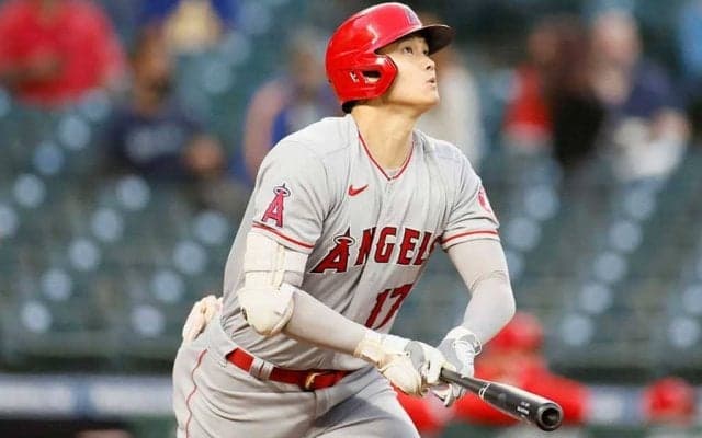 【MLB】大谷翔平の“バット先っぽ”弾に阪神OBも驚愕「完璧に捉えていない、凄いパワー」