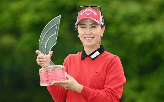 上田桃子、悩み乗り越えた2年ぶりV　強風に負けず「全英より弱いだろとコーチに言われ…」