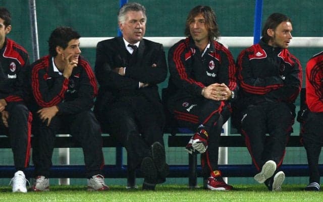 古巣の上位争いに言及するアンチェロッティ監督、非難されている教え子・ピルロ監督については語らず