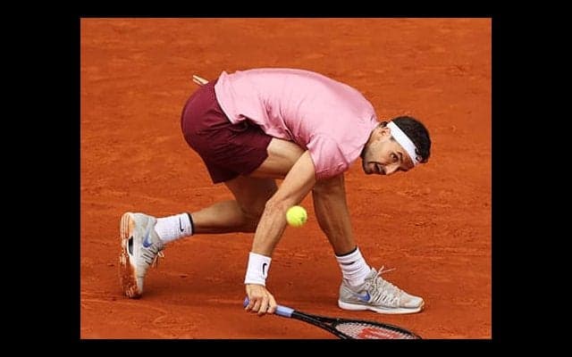 ディミトロフは初戦で姿消す