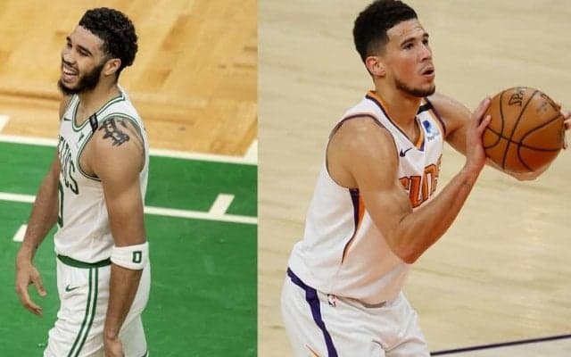 今季第19週の週間最優秀選手に選ばれたのはジェイソン・テイタムとデビン・ブッカー！