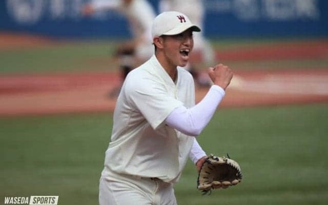 終盤に投手陣打たれて逆転負け　連覇は絶望的に／法大２回戦