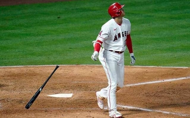 【MLB】大谷翔平、203cm剛腕打ち砕く9号！　中越え130m弾に米記者驚愕「衛星をへこませた」