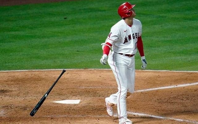【MLB】大谷翔平のムーンショットは「6.3秒宙に浮いていた」　9号弾は「超絶素敵な一発」