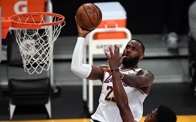 右足首の状態が思わしくないレブロン・ジェームズ…少なくとも2試合を欠場