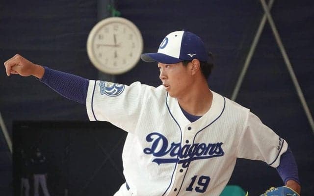 中日ドラ1右腕の速球が「唸っとる」　ほぼ捕手目線の投球映像に「当たる気がせん」