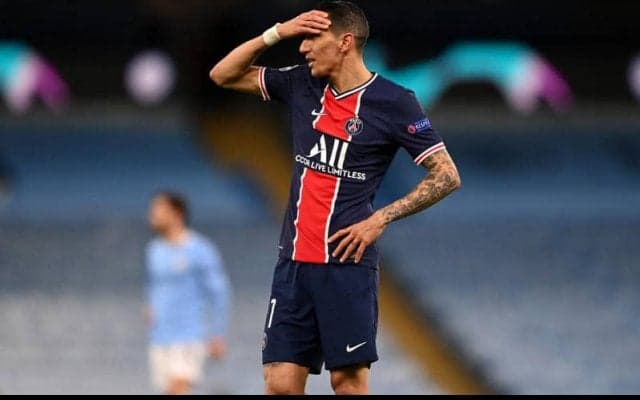 シティ戦退場のディ・マリア、フェルナンジーニョに侮辱発言か