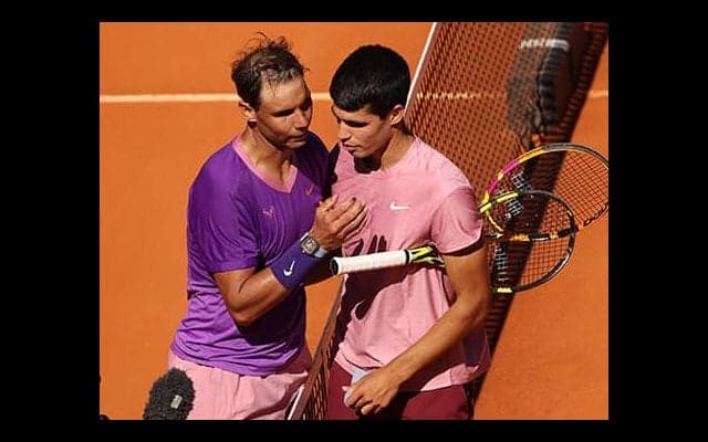 ナダル 18歳アルカラスに完勝