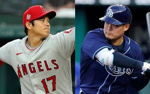 【MLB】大谷翔平、3戦ぶり先発の筒香嘉智とメジャー初対決　投打同時出場せずに投球に専念