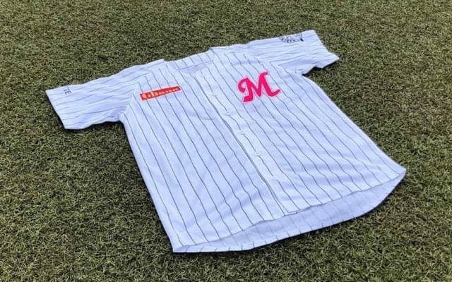 ロッテがピンクユニホーム付きリモート応援チケット販売　対象6試合、ピンバッジも特典