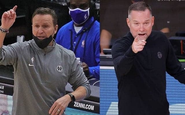 4月の月間最優秀コーチ賞はウィザーズのブルックスHCとナゲッツのマローンHC