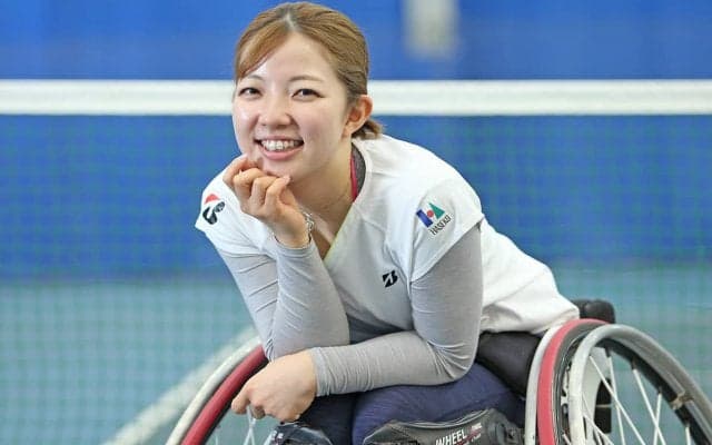 東京パラリンピック車いすテニス代表・田中愛美選手インタビュー、パラリンピックに向けて「元気で練習できています」