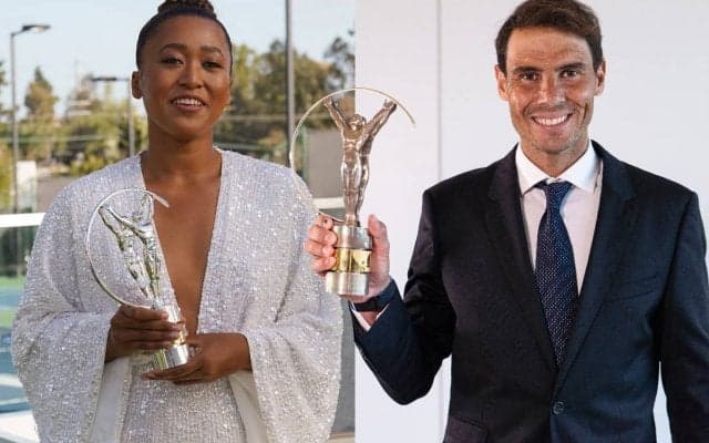 大坂なおみ、ナダルが「ローレウス世界スポーツ賞2021」年間最優秀選手賞を受賞