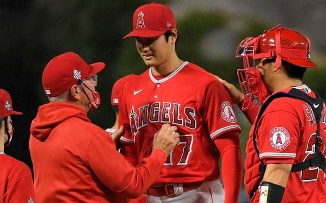【MLB】大谷翔平が打者に謝罪？　にこやかな“好捕後のソーリー”に米興味「なぜ言ったの？」