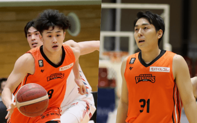 愛媛オレンジバイキングス、山田友哉と髙畠佳介との契約満了を発表