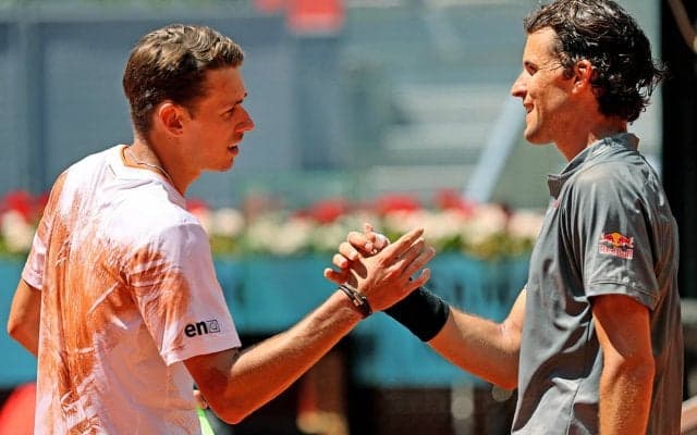 ティエム、デミノーにストレート勝利で8強入りも「正直ここでは望み薄だ」と語る[マドリード・オープン]