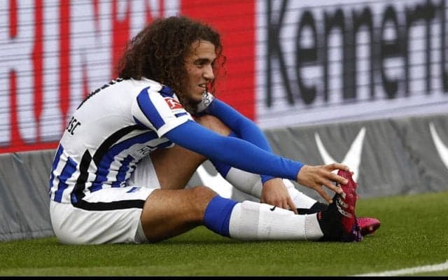 ヘルタのゲンドゥージが中足骨骨折で今季終了…フライブルク戦最後にアーセナル復帰へ